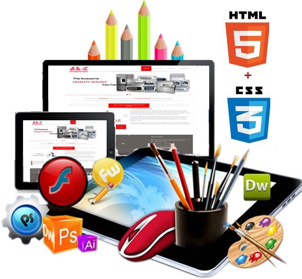 web design services offered by Wsofts Technologies